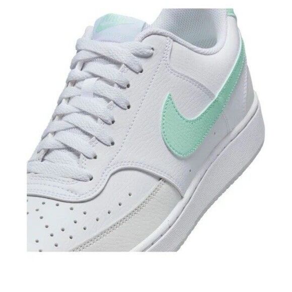 Size 14 Nike Court Vision Low Next Nature White Mint Foam Mens FZ4124-100 main image 8